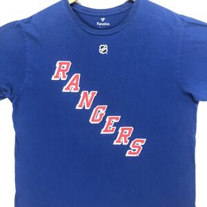 NHL New York‎ Rangers T-Shirt Graphic Tee Fanatics Men's Size XL